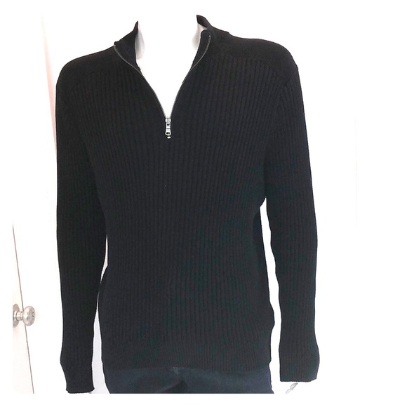Men’s Express Ribbed Mock Neck Sweater w/zipper XL. Make an offer! - Picture 1 of 3